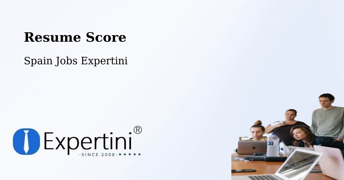 Resume Score & Job Description Match Tool – Avilés - Spain Jobs Expertini